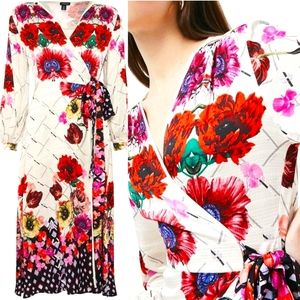 Karen Millen Floral Wrap Dress